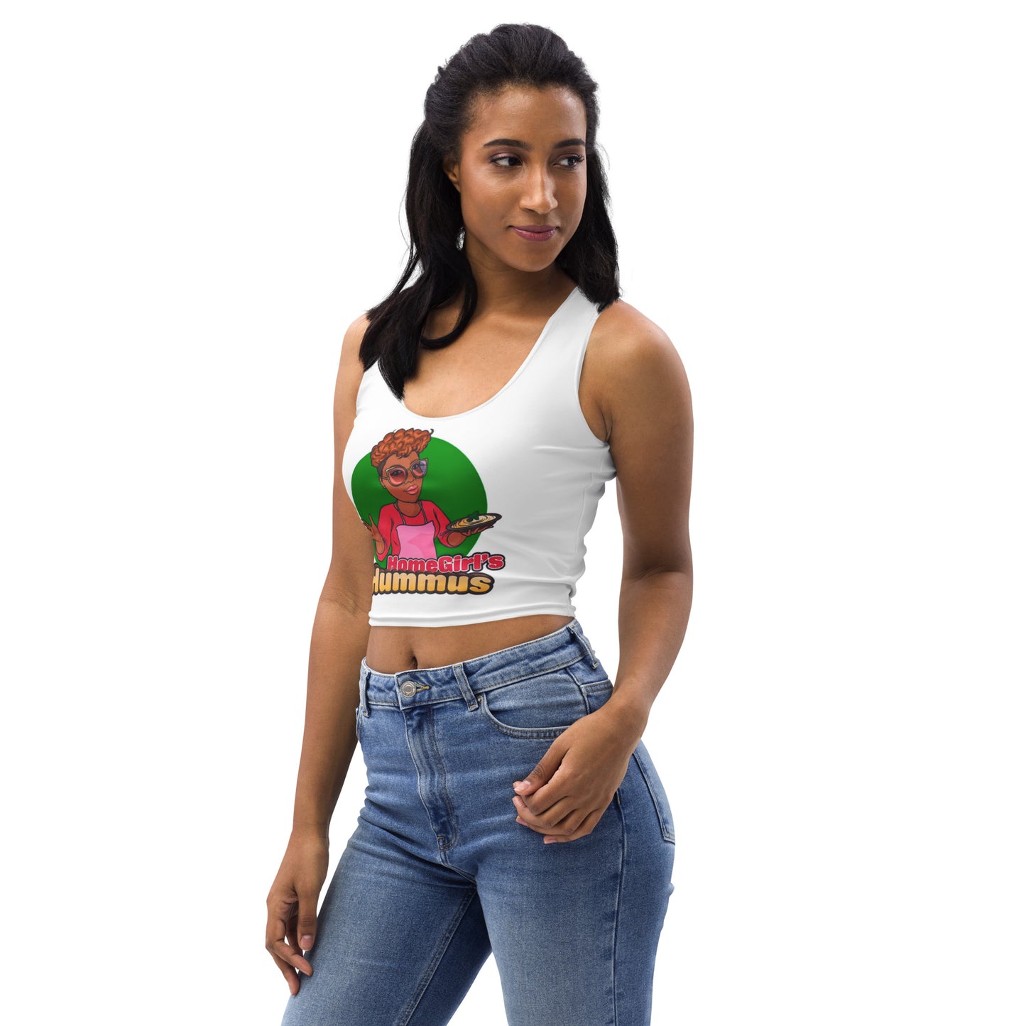 Homegirl's Hummus Cropped Tank