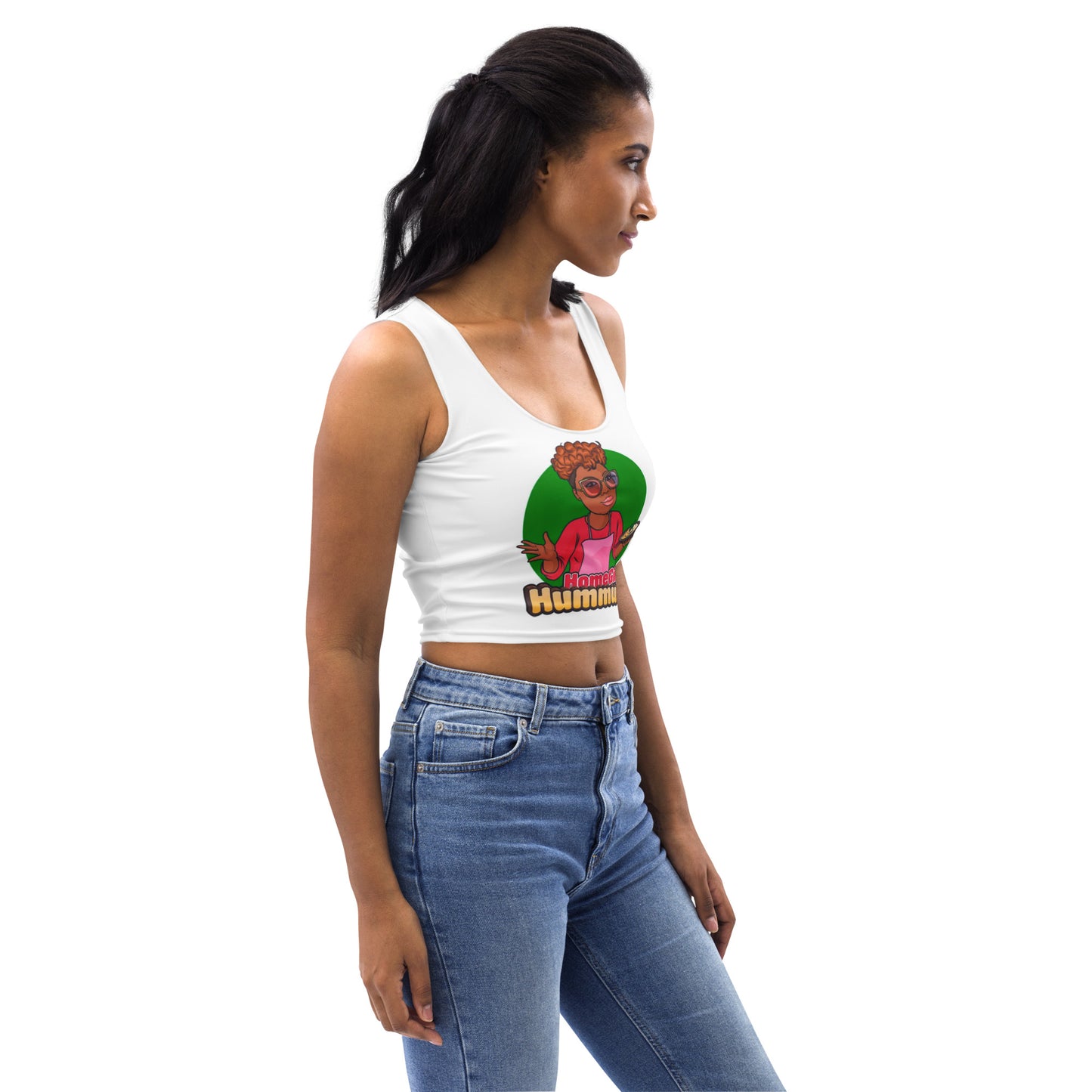 Homegirl's Hummus Cropped Tank