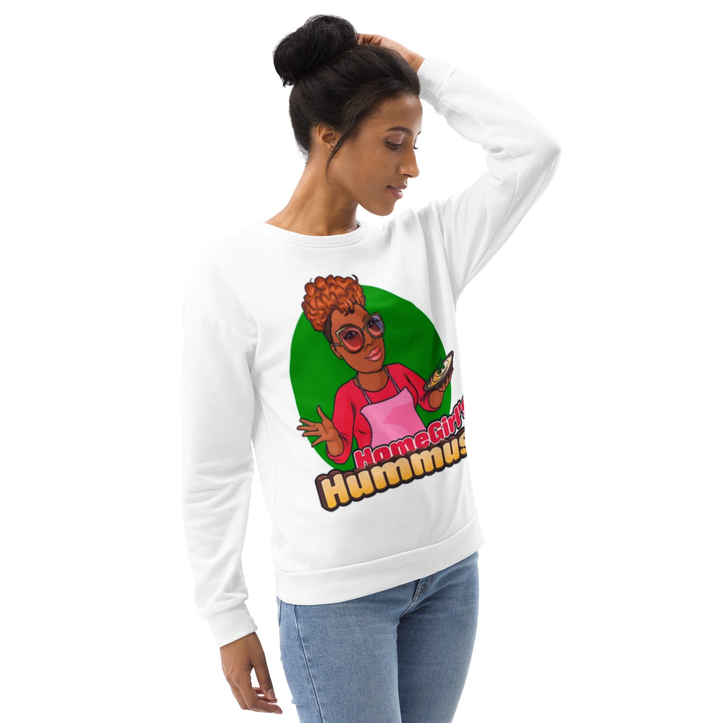 Homegirl's Hummus Unisex Sweatshirt
