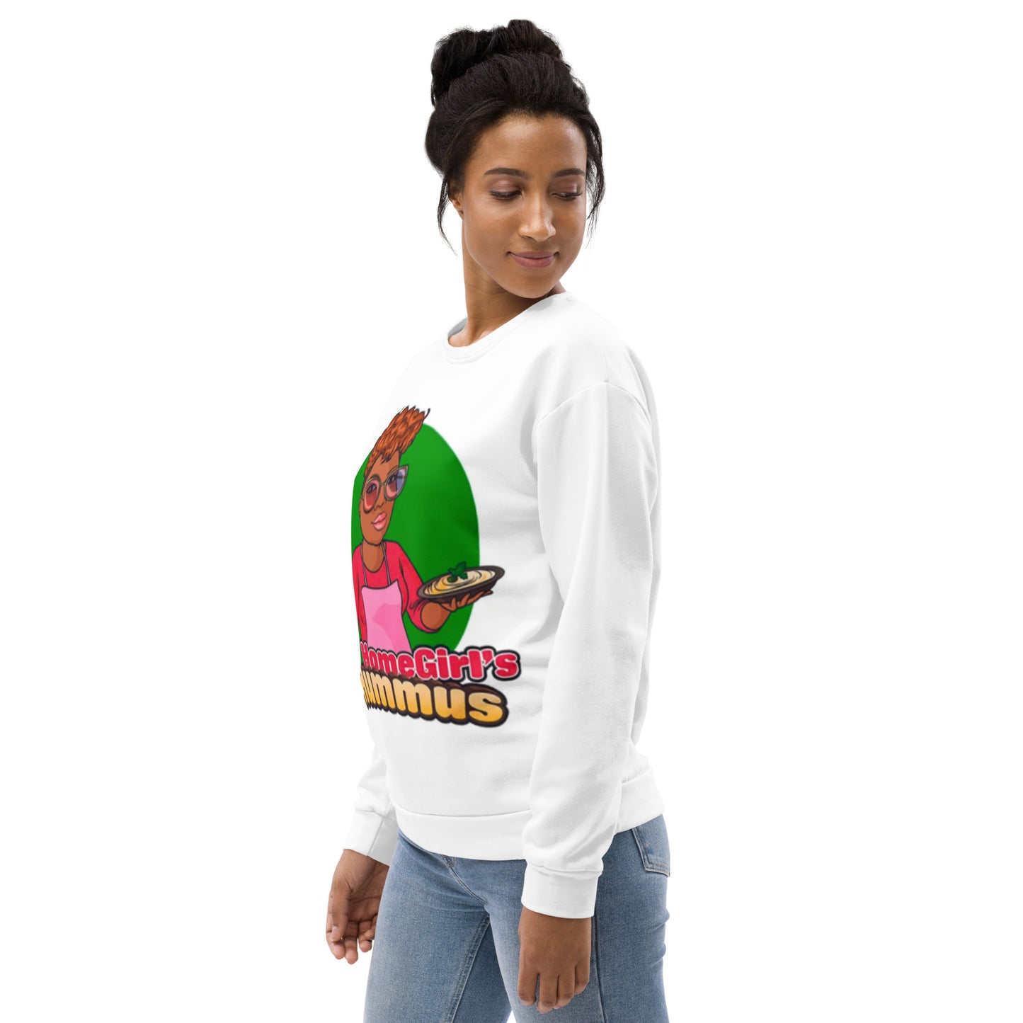 Homegirl's Hummus Unisex Sweatshirt